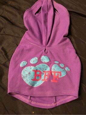 Build a Bear BFF dog hoodie shirt